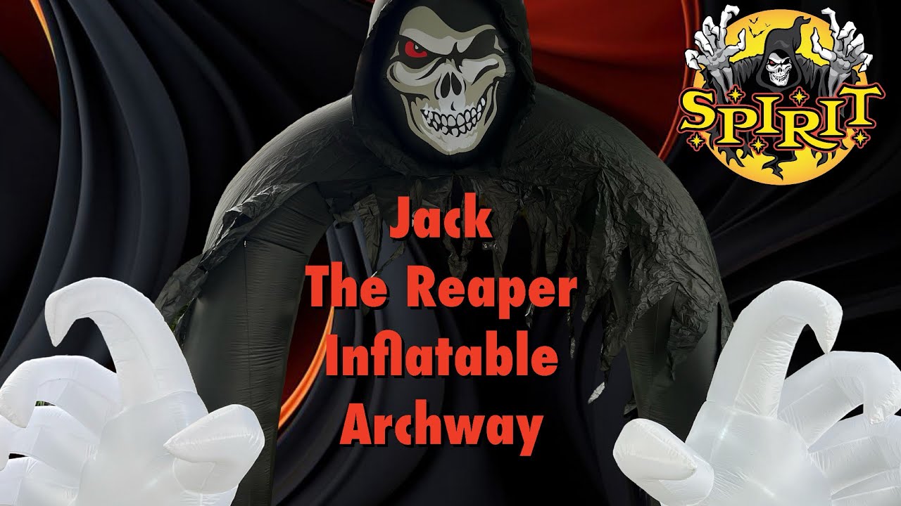 Jack the Reaper Inflatable Archway from @spirithalloween