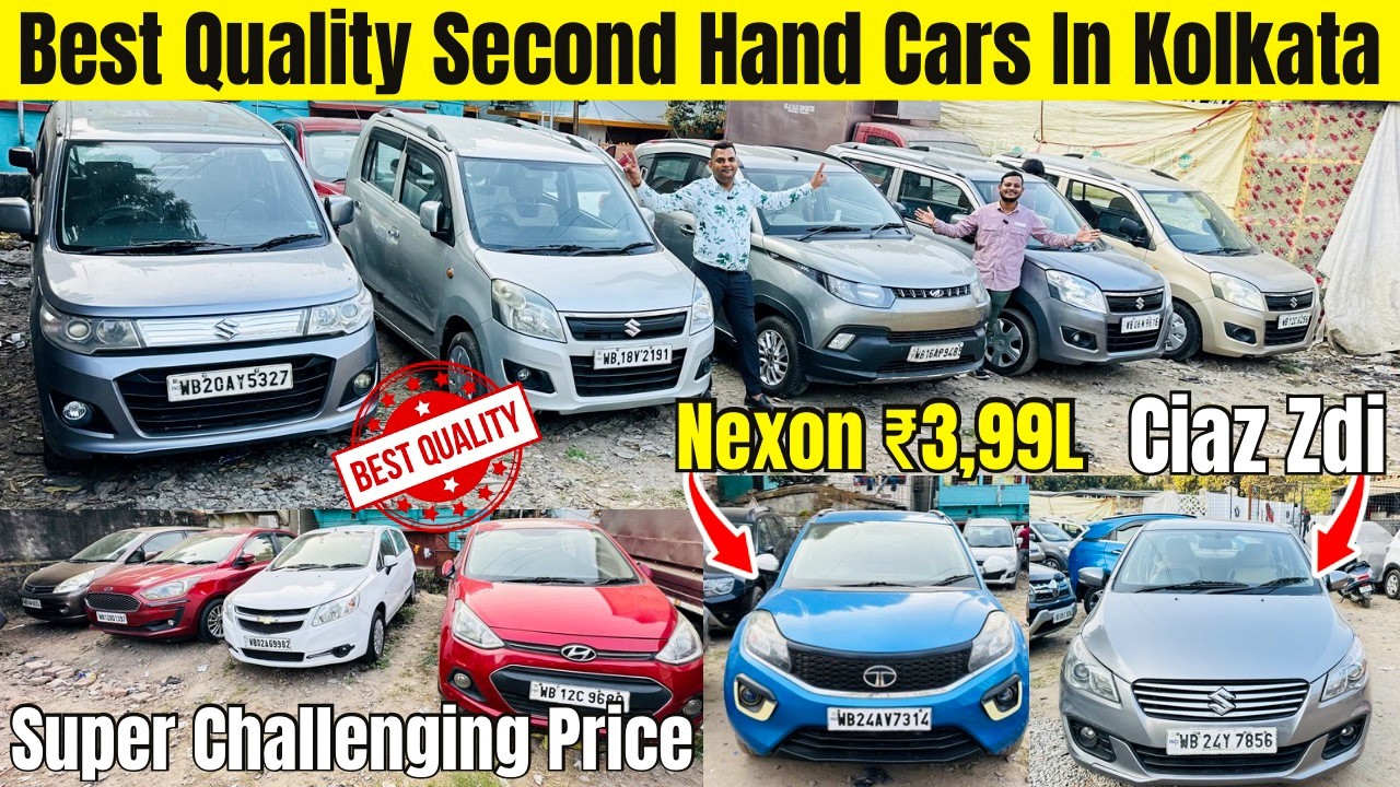 Second Hand Car In Kolkata | Nexon, Ciaz, Wagonr, Kuv, Aspire, Amaze | Used Car In Kolkata
