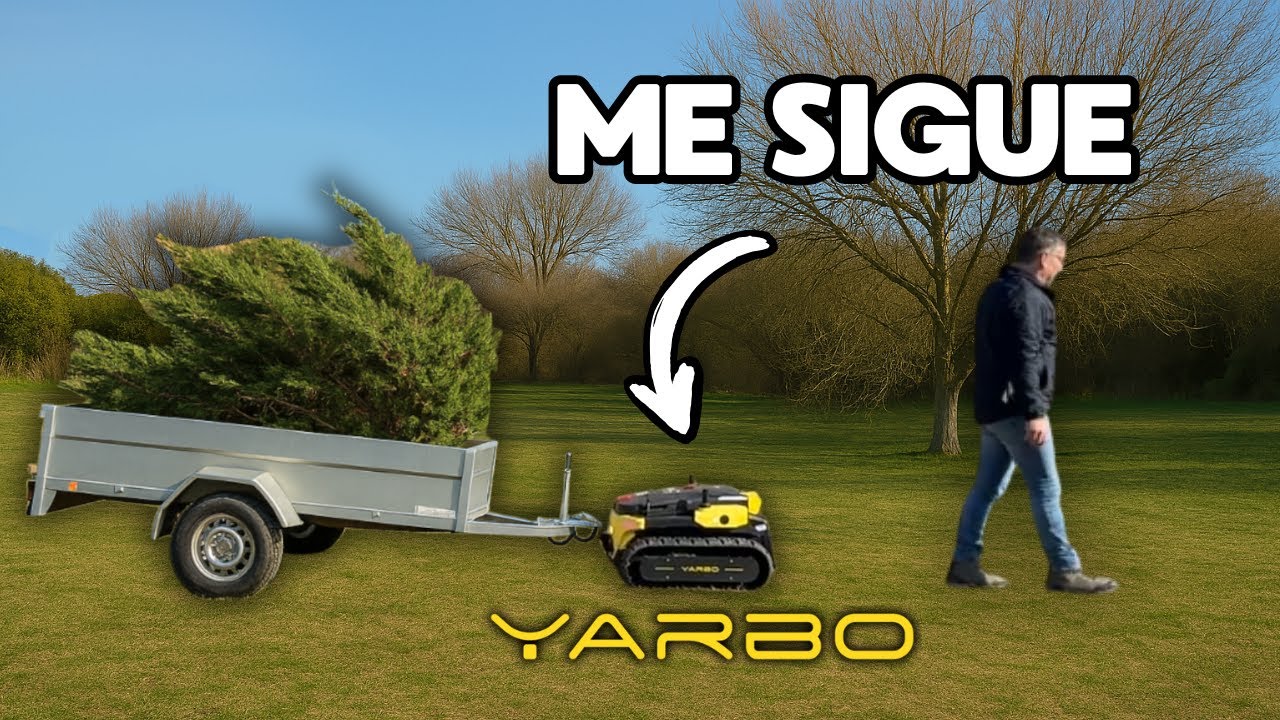 Poniendo a Prueba el Yarbo con un Remolque
