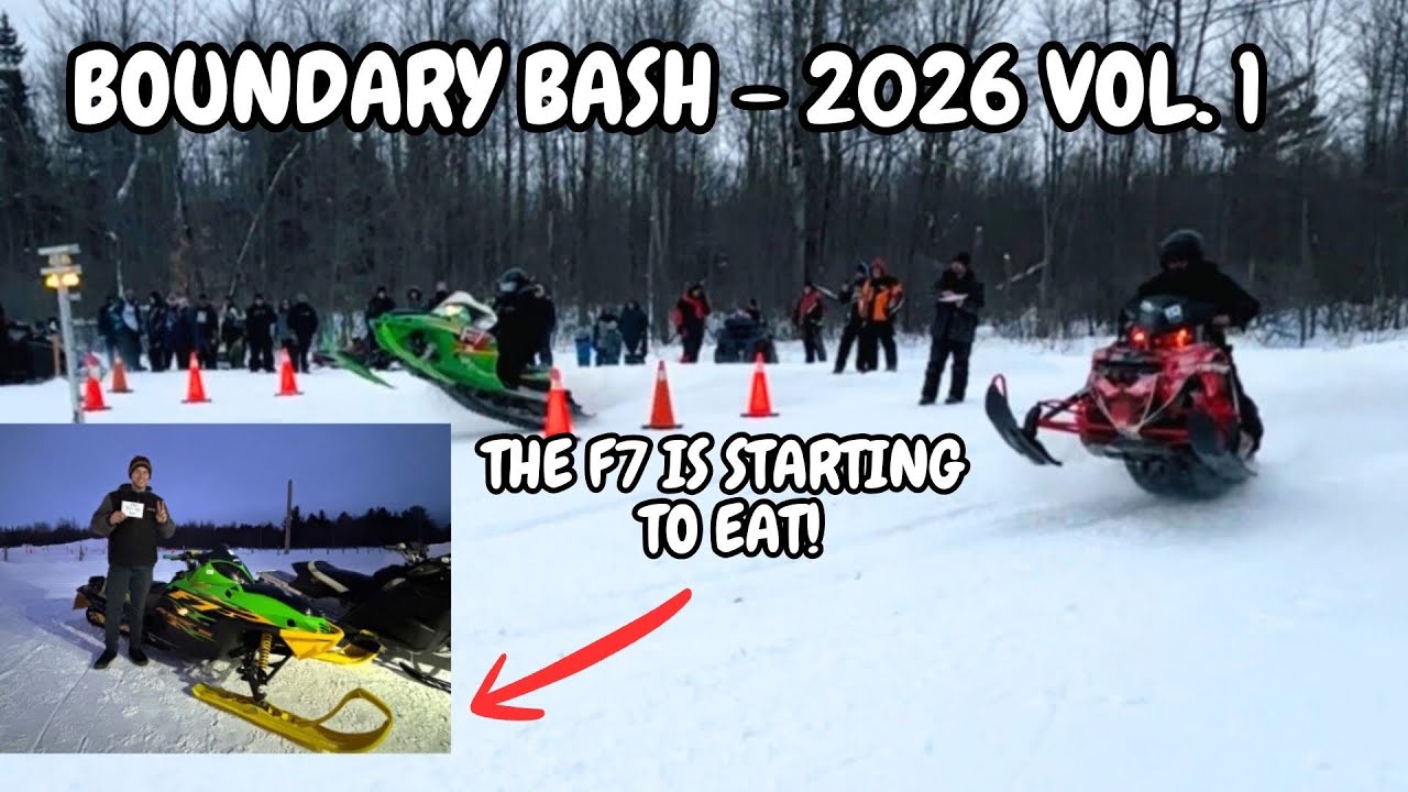 BOUNDARY BASH 2026 Vol.1 | TOP NOTCH SNOW DRAGS + GRUDGE RACING!