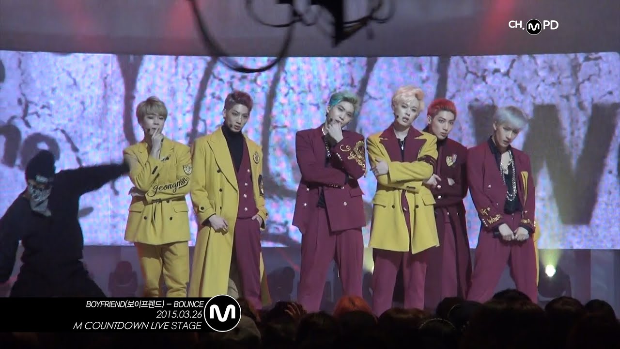 [MPD직캠] 보이프렌드 직캠 Bounce Boyfiend Fancam Mnet MCOUNTDOWN 50326