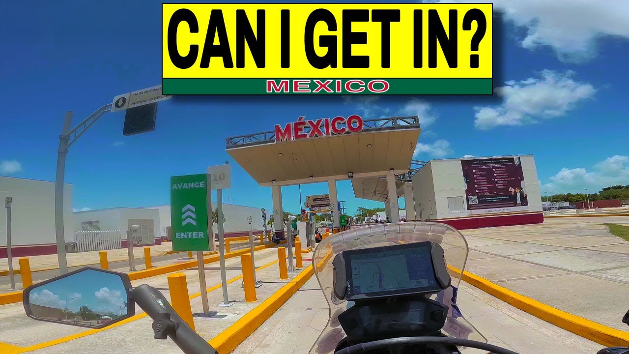 Этот пограничный переход в Мексику может стать проблемой 🇲🇽