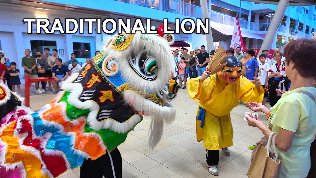 🦁 Chap Goh Meh 2026 Lion Dance in Chinatown Singapore | Traditional Style & Martial Arts