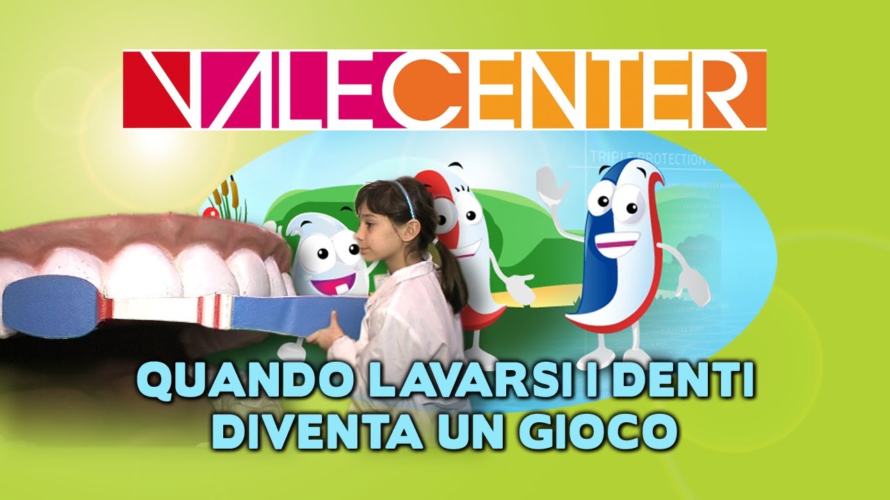 Quando lavarsi i denti diventa un gioco - Valecenter