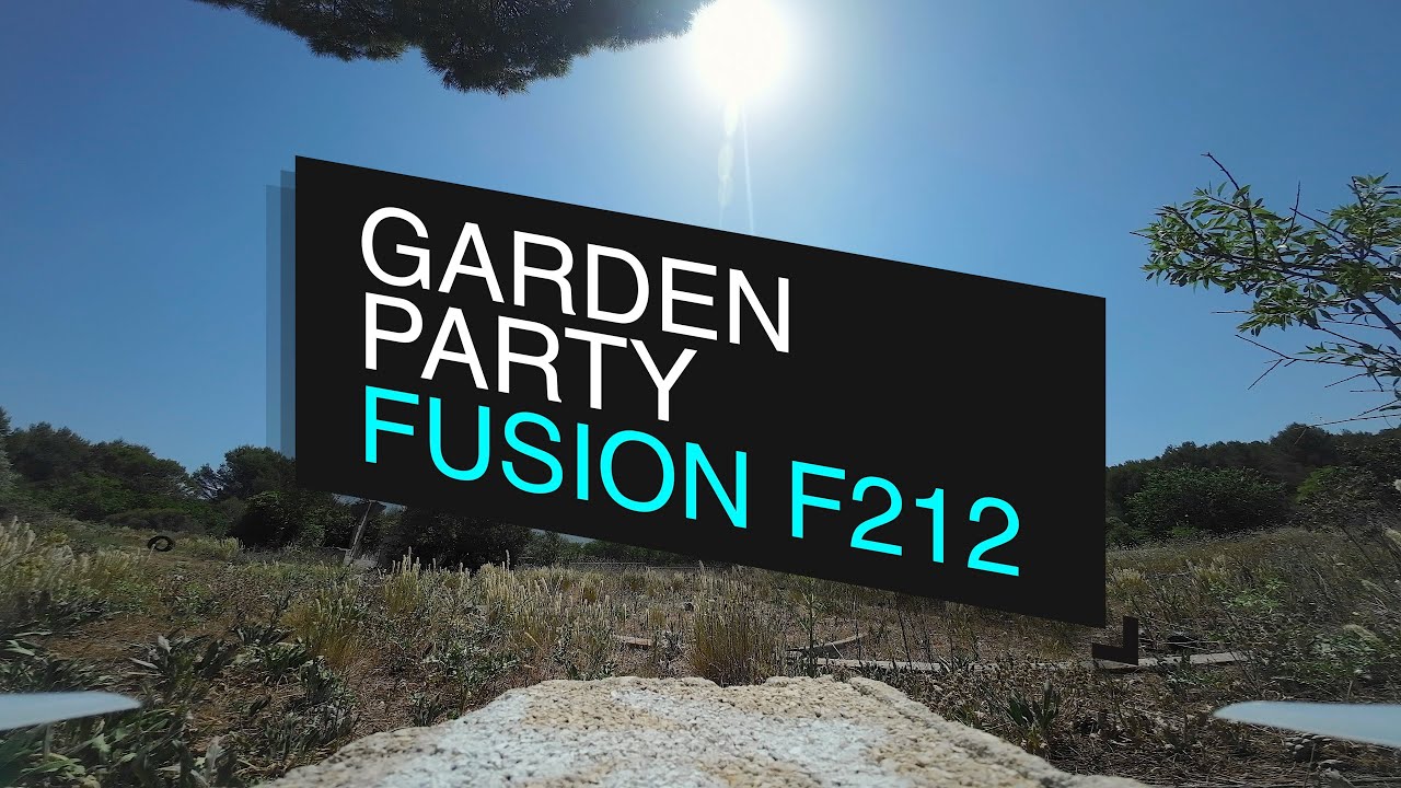 GARDEN PARTY FPV 🏡 FUSION F212 LP /// FETtec / DJI ACTION 2 🚀