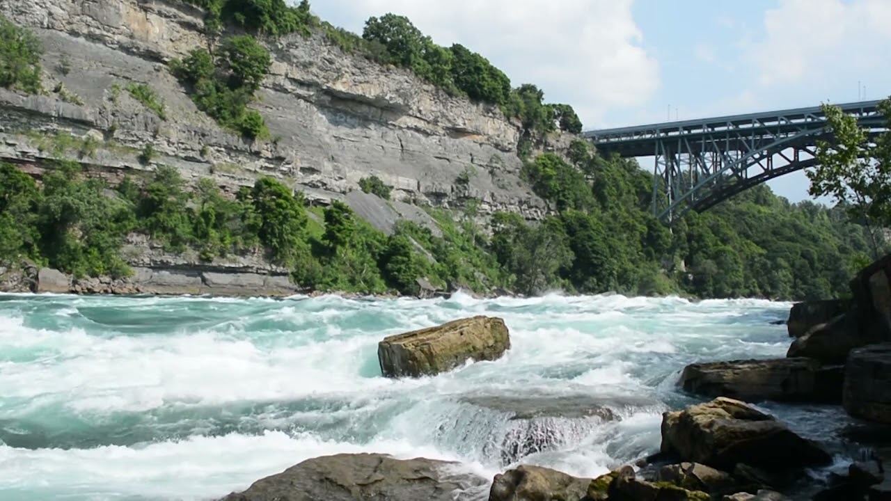 4 HOURS Calming Blue River Sounds | Sleep, Relaxation | Nature Sounds | insomnia, meditation, study