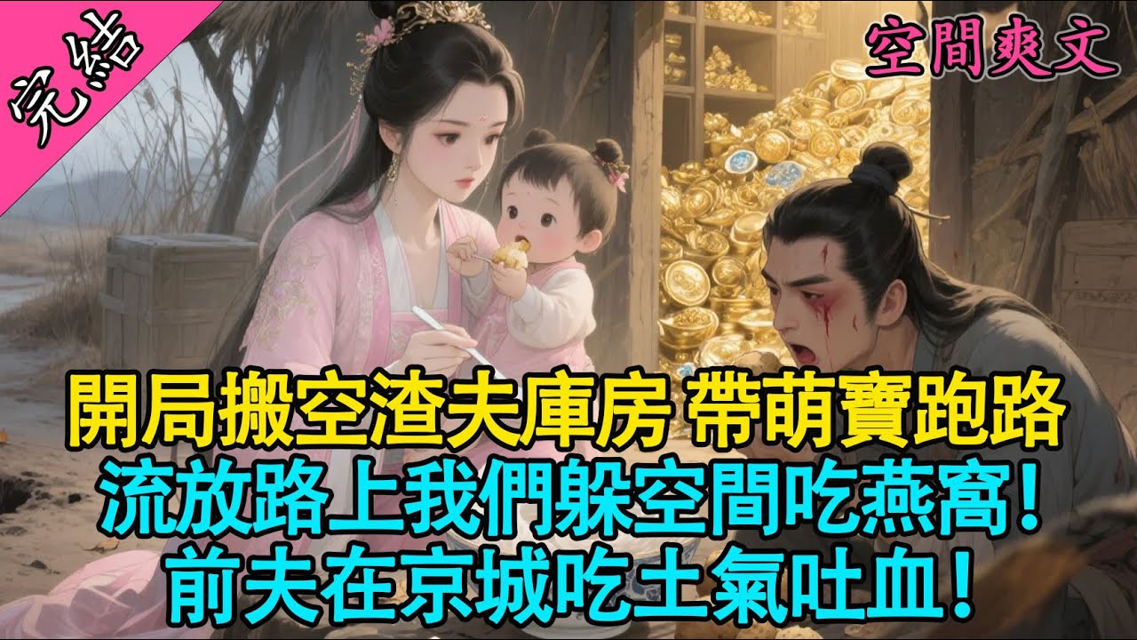 【一口氣聽完】渣夫高中狀元就休妻？我反手搬空全家庫房連祖墳都不放過！帶著空間去流放，讓他哭著求原諒！🔥#有聲書 #穿越 #爽文 #萌娃 #小說 #原創