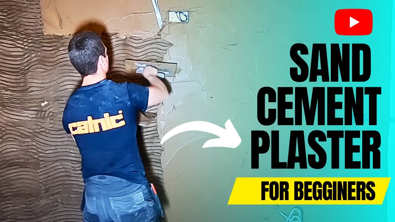 Plastering Walls With Sand Cement Render | BEGINNERS GUIDE