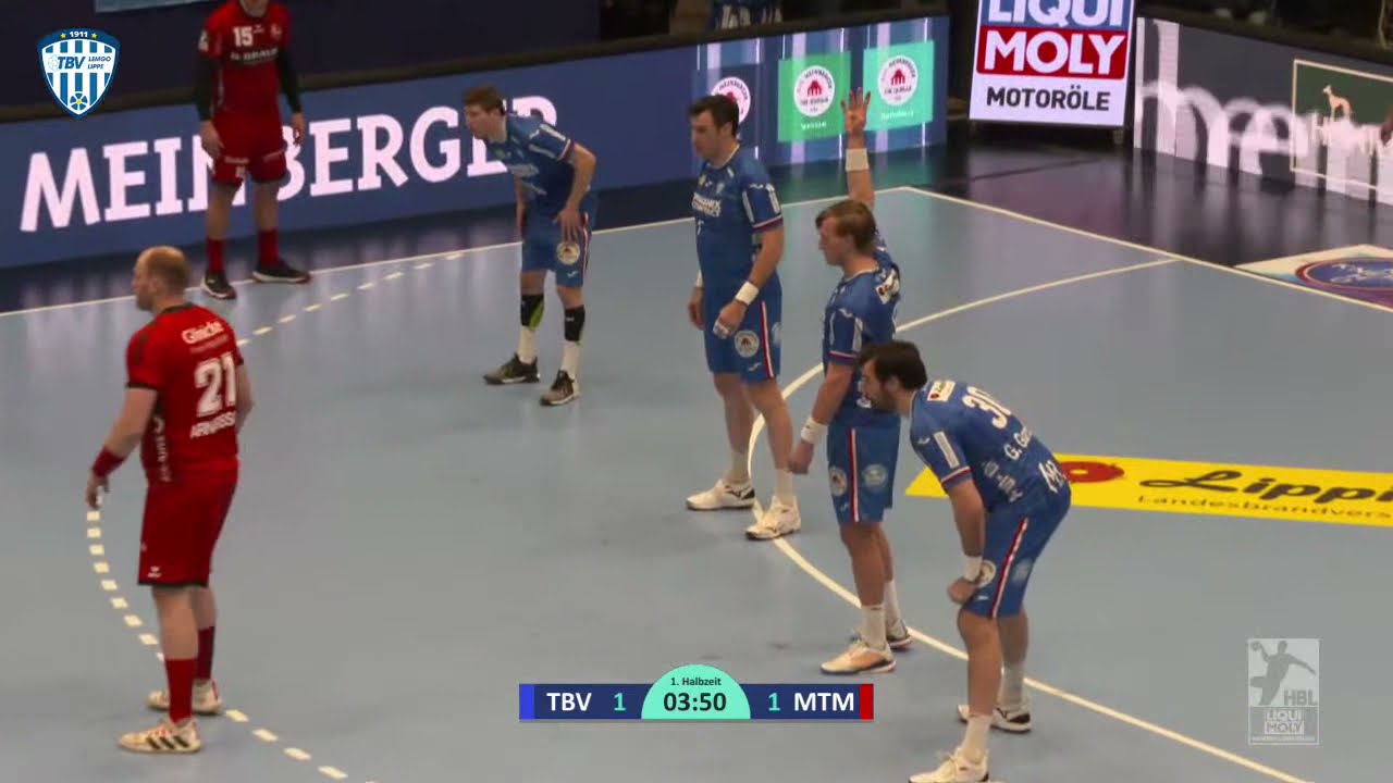TBV Lemgo Lippe - MT Melsungen (1/4-Finale DHB-Pokal)
