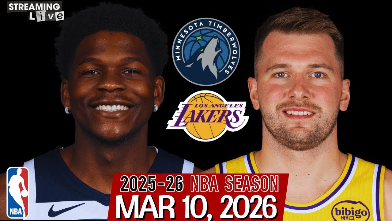(LIVE) Anthony Edwards vs Luka Doncic | Minnesota Timberwolves vs Los Angeles Lakers NBA Live Stream