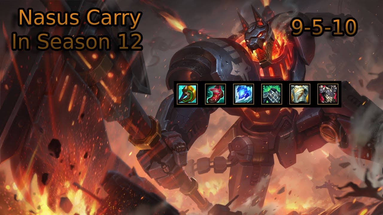 How to CARRY with NASUS in SEASON 12!!! | League of Legends | xTheKostas |