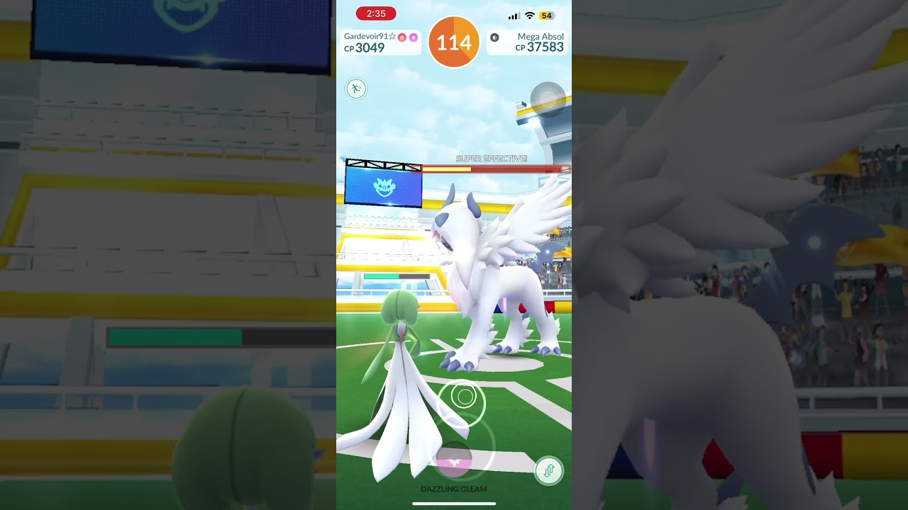 Mega Absol Raid | Fairy Counter【Success】【Solo Challenge】【Mega Raid】【Pokemon Go】