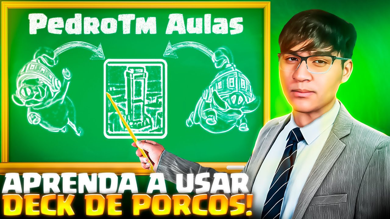 O Guia DEFINITIVO do Deck de Porcos e Terremoto *Muito Consistente*! 😍😍