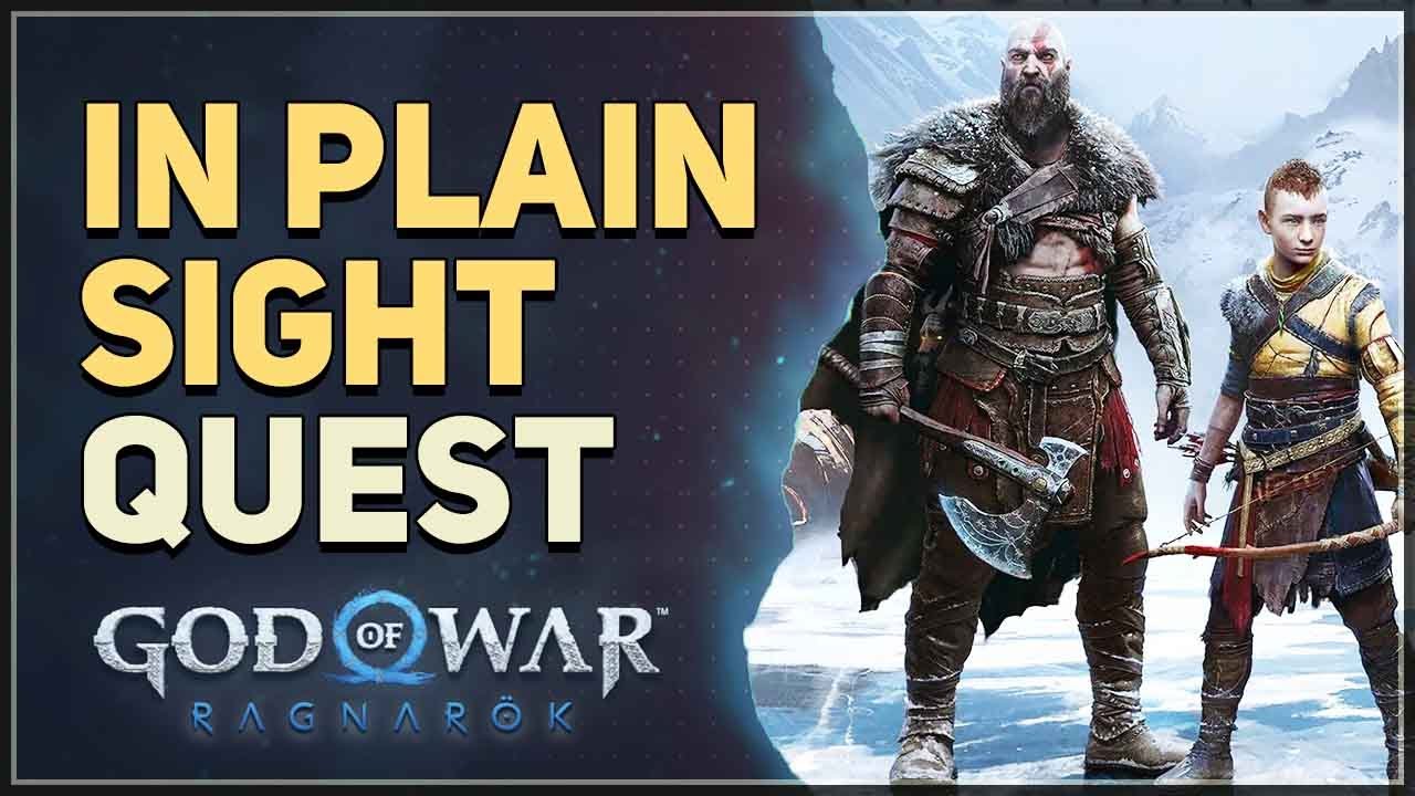 In Plain Sight God of War Ragnarok