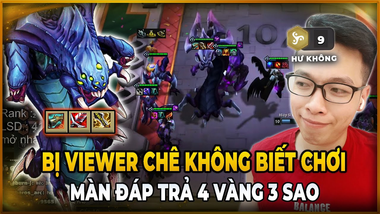 VIEWER CHÊ NGÀI KHÔNG BIẾT CHƠI VÀ MÀN ĐÁP TRẢ 4 VÀNG 3 SAO MÃN NHÃN | TRÂU TV