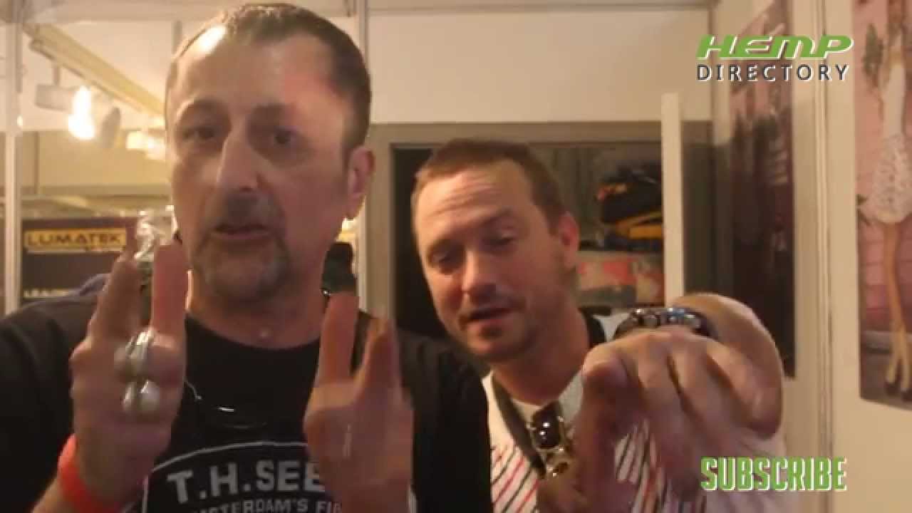 TH Seeds @ Spannabis 2014 talking feminized seeds, bubblegum, darkstar...