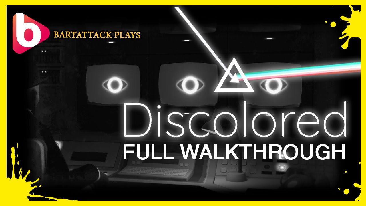 Discolored - Puzzle game - Full walkthrough no commentary