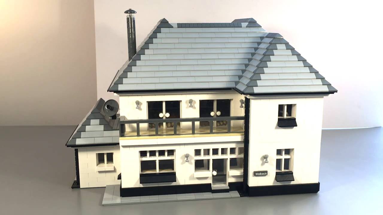 Our Lego House MOC in our Lego City