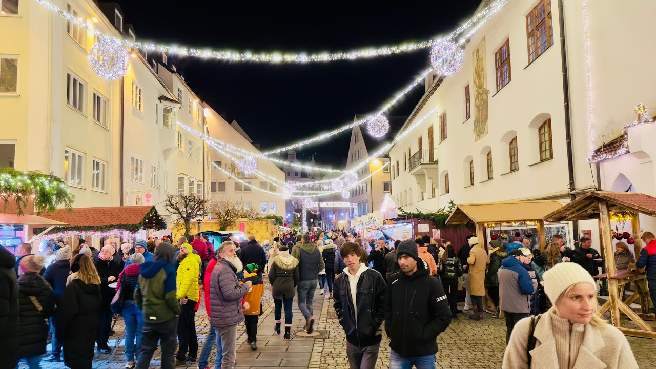 Kempten Allgäu Weihnachtsmärktes | Christmas 🎄 Market 2025 Germany 🇩🇪