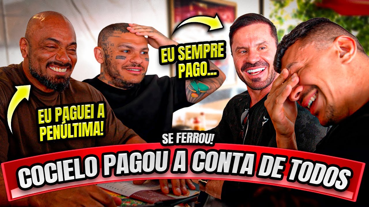 COCIELO PERDEU E PAGOU O ALMOÇO DO BALESTRIN E TOGURO