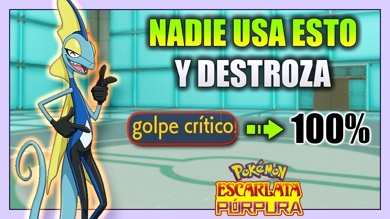 INTELEON DESTROZA EQUIPOS POK&Eacute;MON ENTEROS con un MOVIMIENTO que NO USA NADIE, pero...