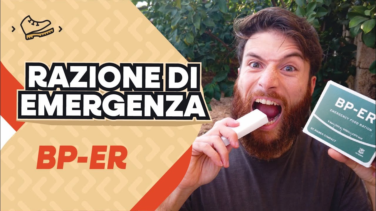 Razione di emergenza BP-ER - Quello che DEVI sapere sul cibo per kit di sopravvivenza