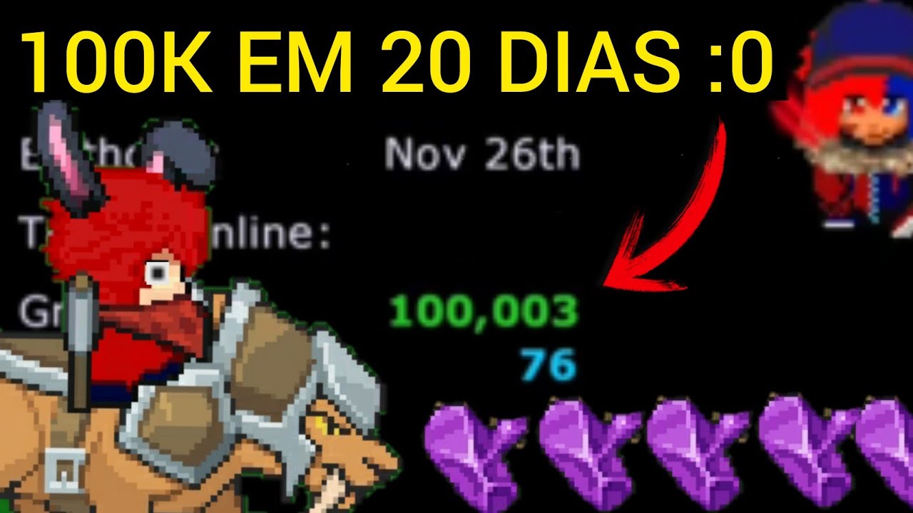Como pegar 100K de gralats em 20 DIAS :0 GRAAL ONLINE CLASSIC :0