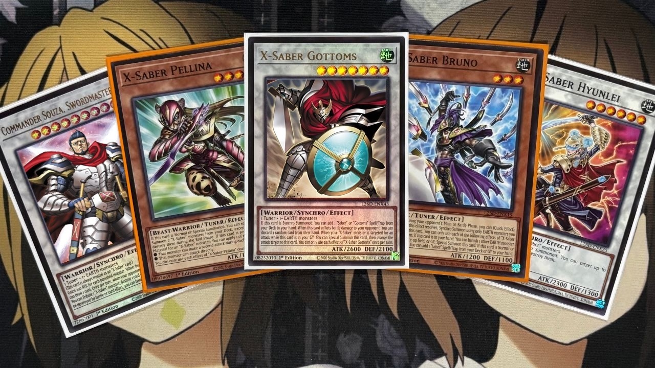 Мой обзор колоды X-Saber для Yu-Gi-Oh! в формате Modern после выхода Legendary 2026 года.
