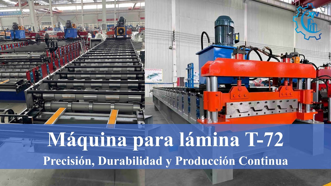 Máquina Automática para Lámina T-72 | Precisión, Durabilidad y Producción Continua