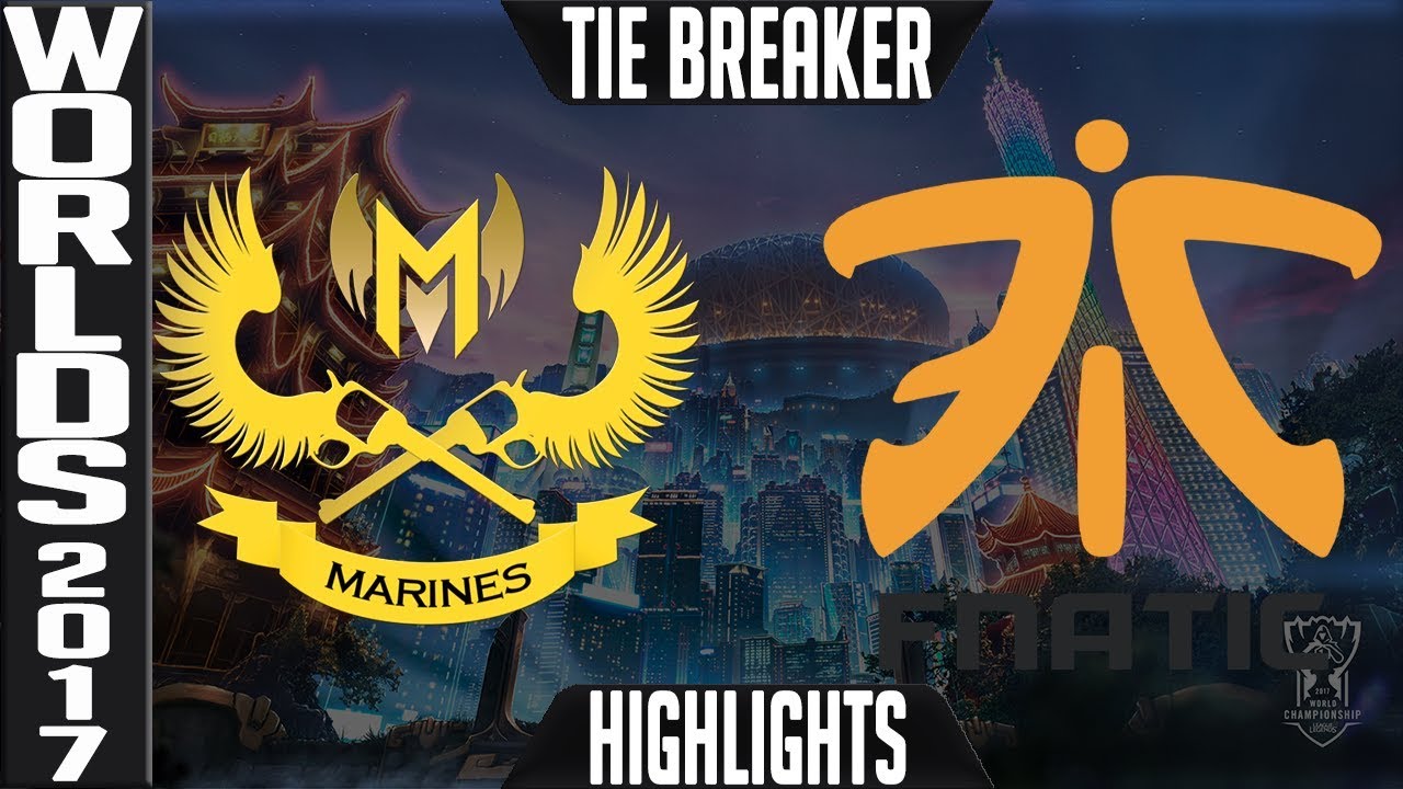 GAM vs FNC Highlights TIE BREAKER - 2017 World Championship W2 Gigabyte Marines vs Fnatic