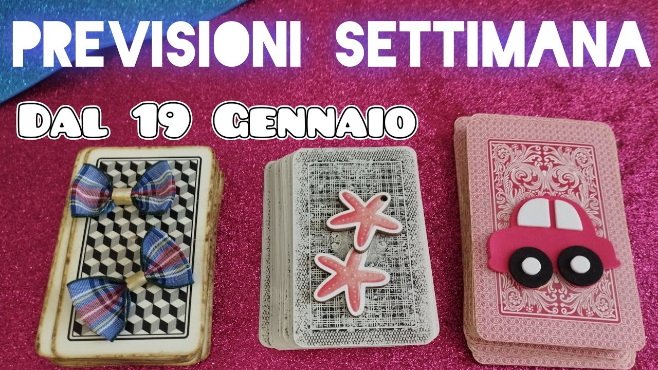 Un brindisi 🥂Previsioni settimanali 19-25 gennaio 2026 🥂
