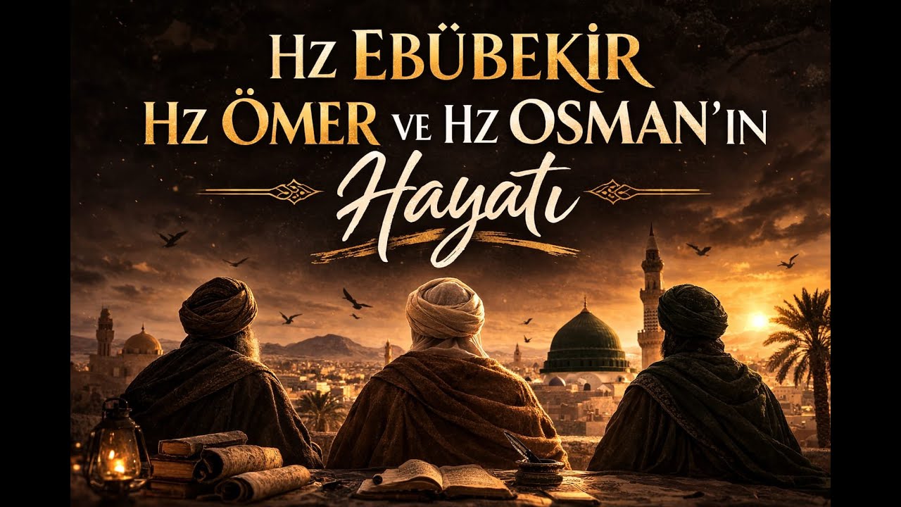 3 Büyük Halifenin Hayatı | Hz Ebûbekir, Hz Ömer, Hz Osman