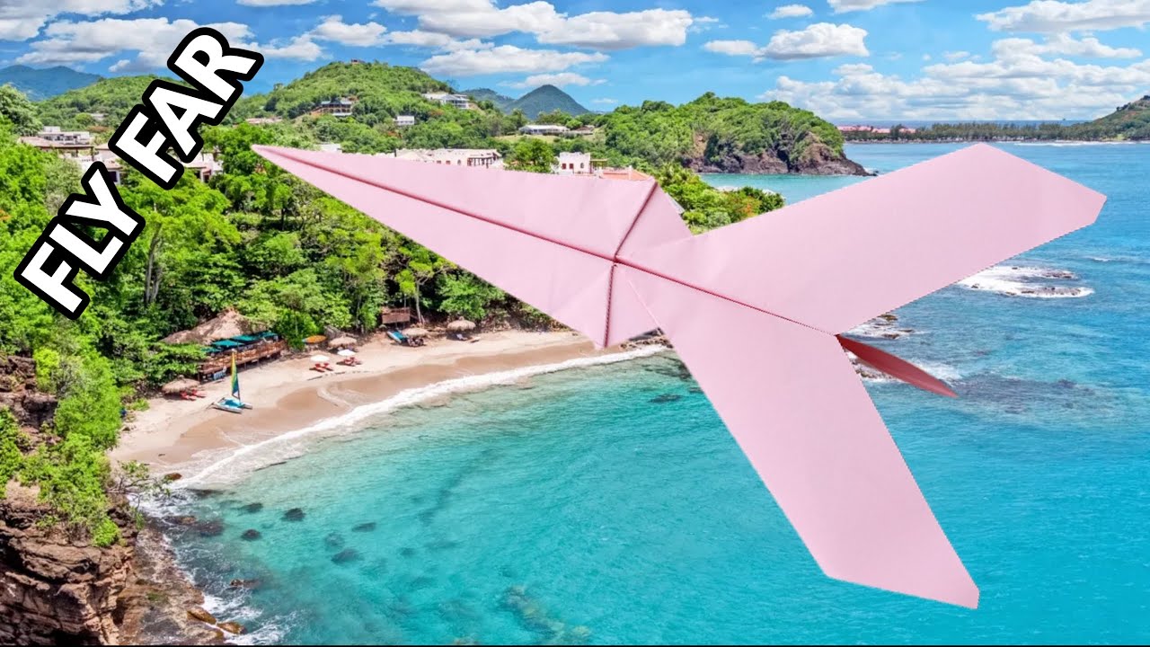 How to Make a Paper Airplane Easy | world Best Paper Airplane Flies Far