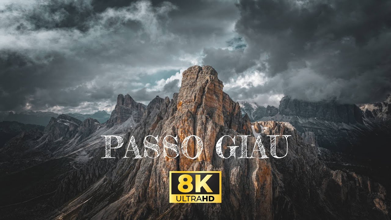 PASSO GIAU --- DOLOMITY 4K ULTRA HD