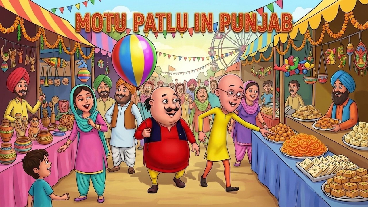 John पधारे बनके रिश्तेदार! | Motu Patlu Punjab Special | Motu Patlu | मोटू पतलू