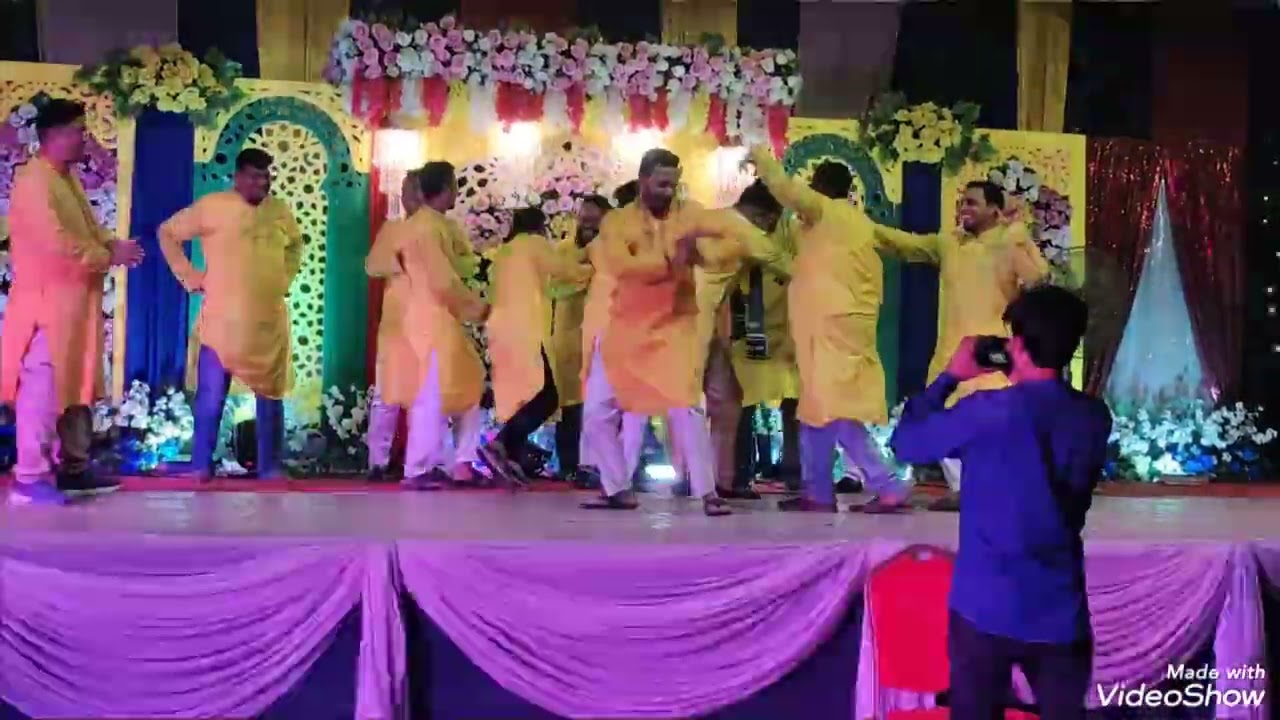 আমার বন্ধু নুরু মেয়ের গায়ে হলুদ