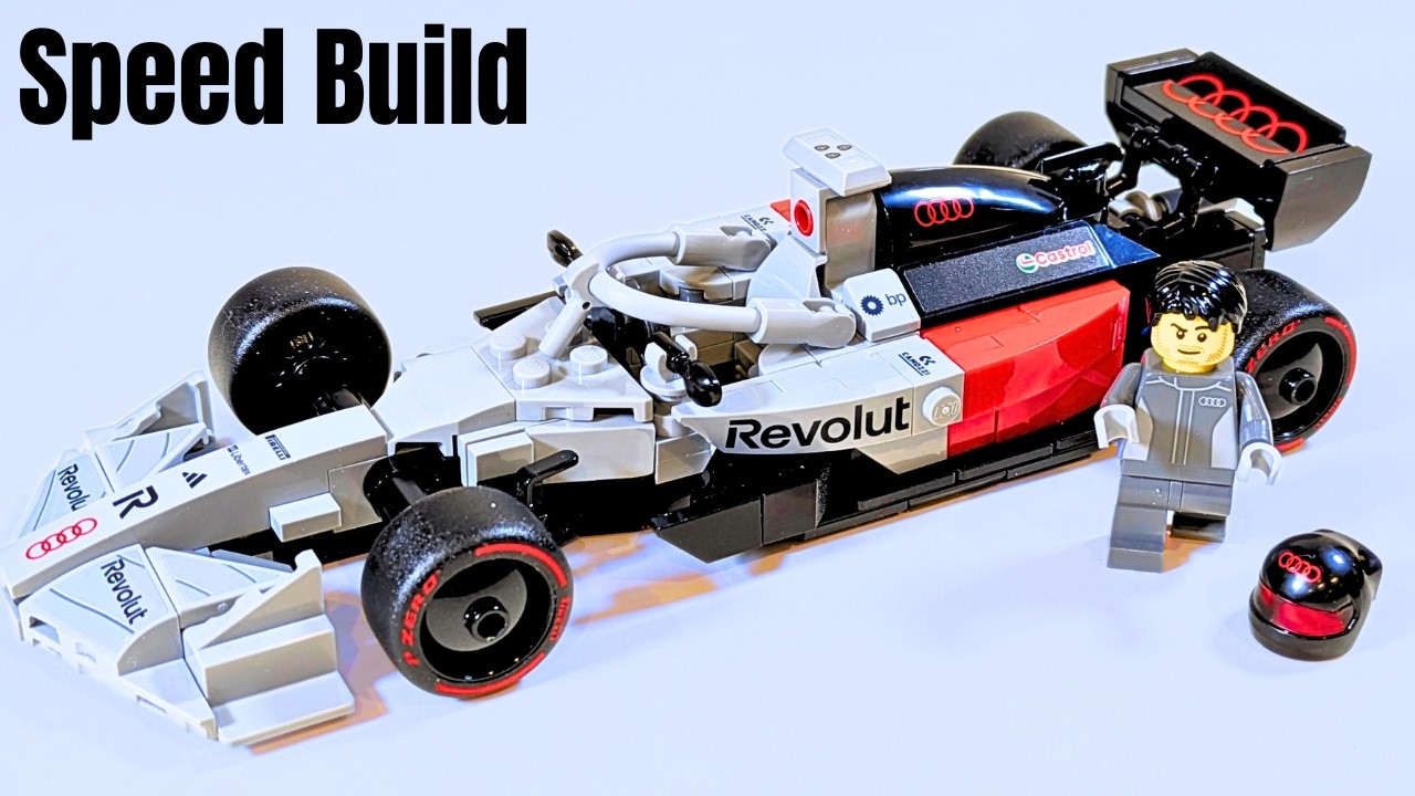 LEGO Speed Champions 77259 Audi Revolut R26 F1 Speed Build