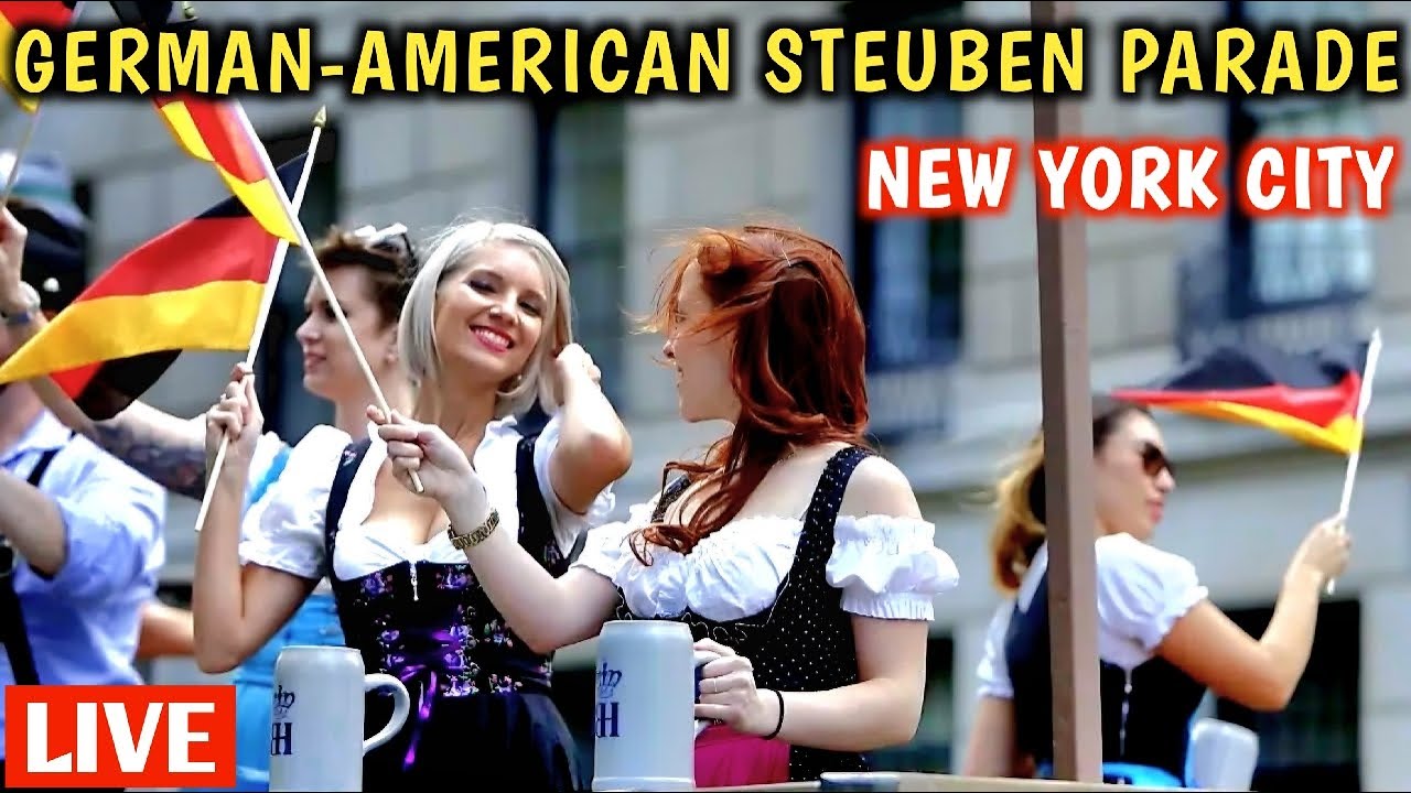 🇩🇪 German-American Steuben Parade New York City LIVE 🇩🇪 Steubenparade 2024 NYC LIVE