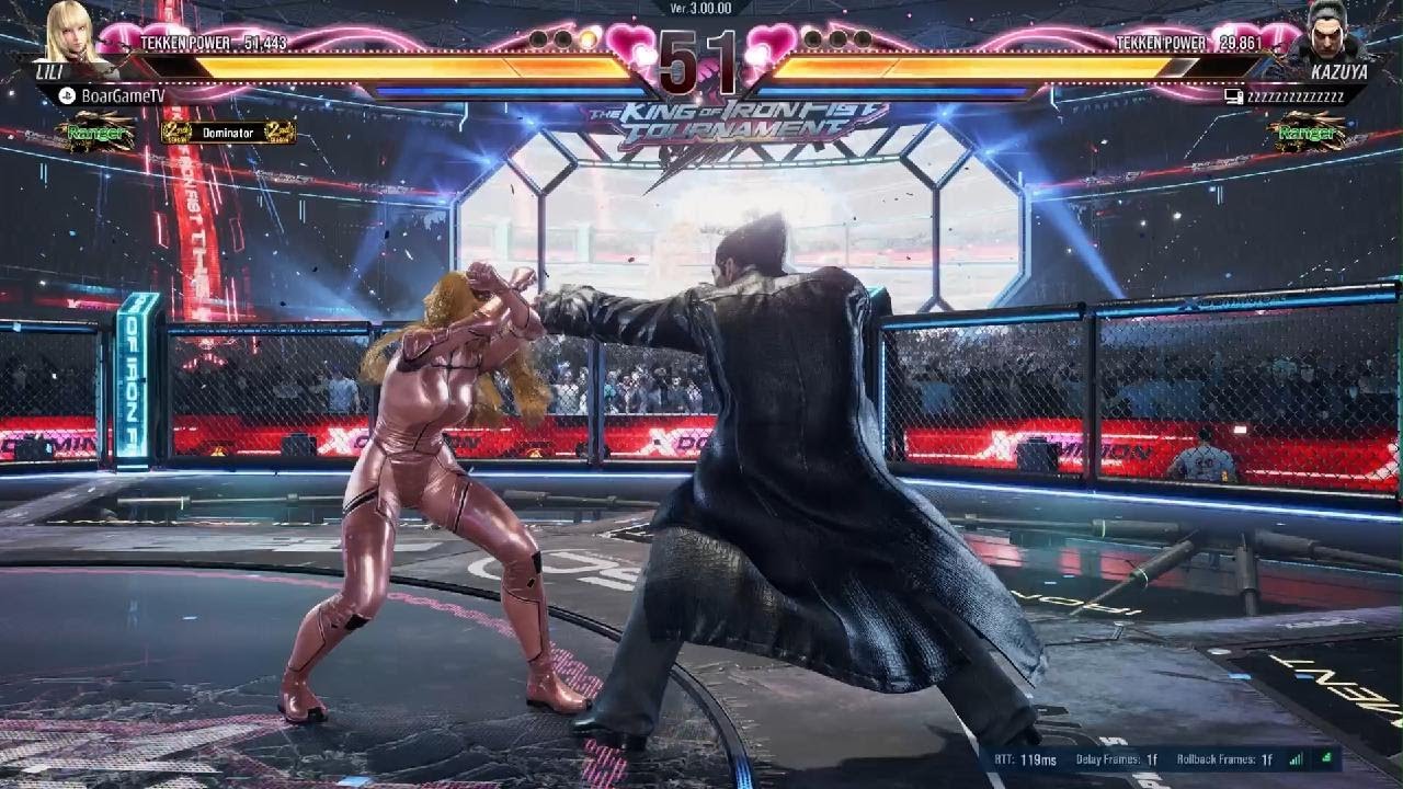 TEKKEN 8 Season 3 Ranked Match #2 2 Losses Lili vs Kazuya (Ranger) Ver. 3.00.00 PS5 20260320