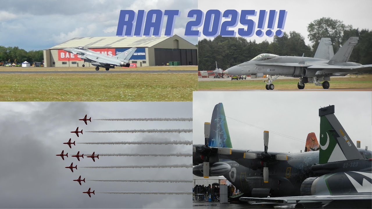 THE BIGGST BEST AIRSHOW EVER!!! | RIAT 2025