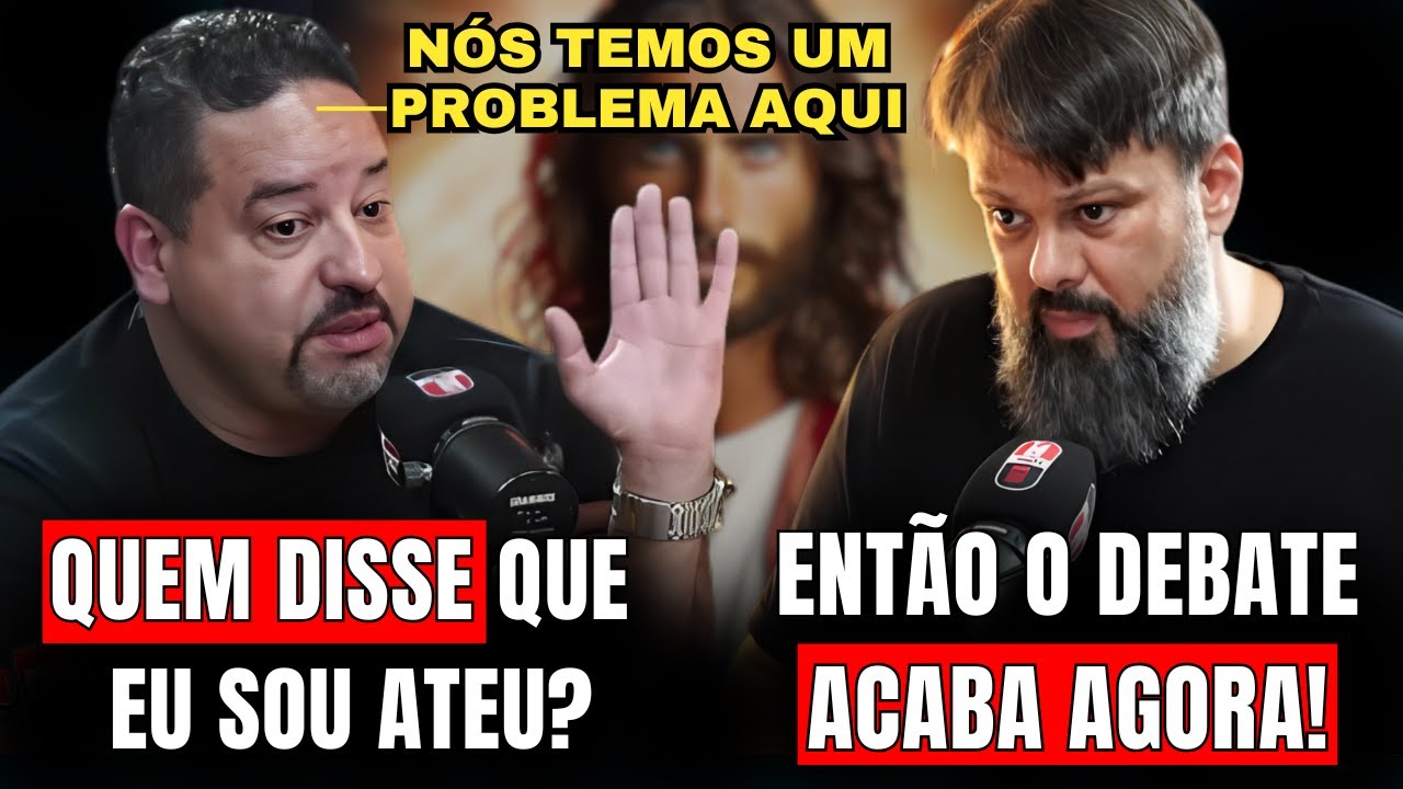 DEBATE FICOU SÉRIO E DISCUSSÃO SOBROU ATÉ PRO APRESENTADOR DO PROGRAMA!