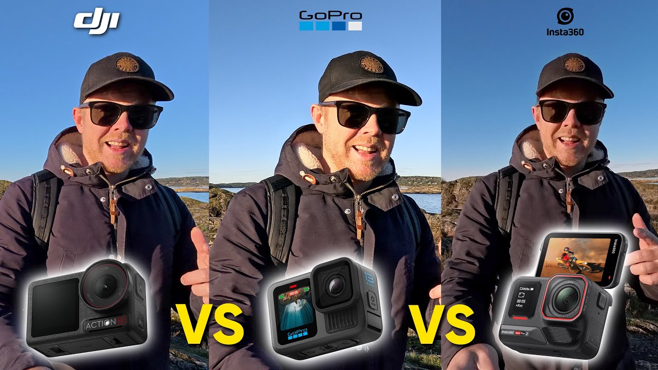 DJI Action 5 vs GoPro 13 vs Insta360 Ace Pro 2 - Which is The REAL 