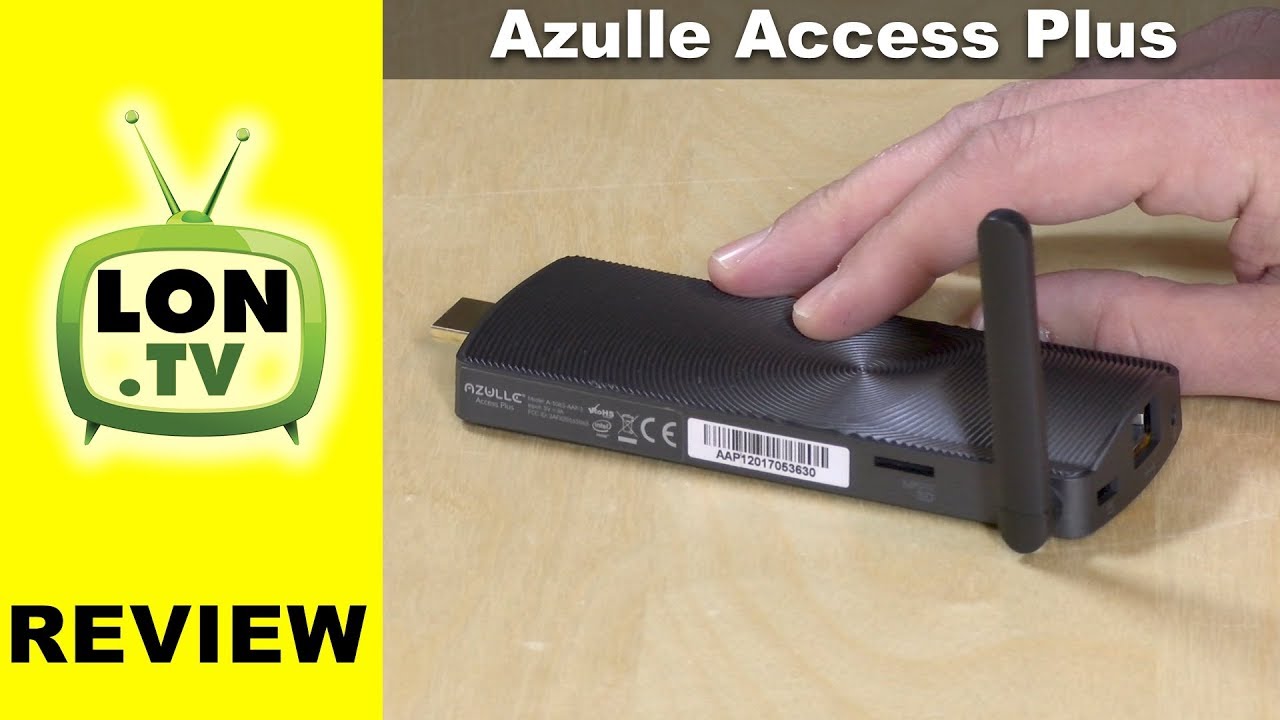 Azulle Access Plus Review - PC on a HDMI Stick with Ethernet - A-1063-AAP-1