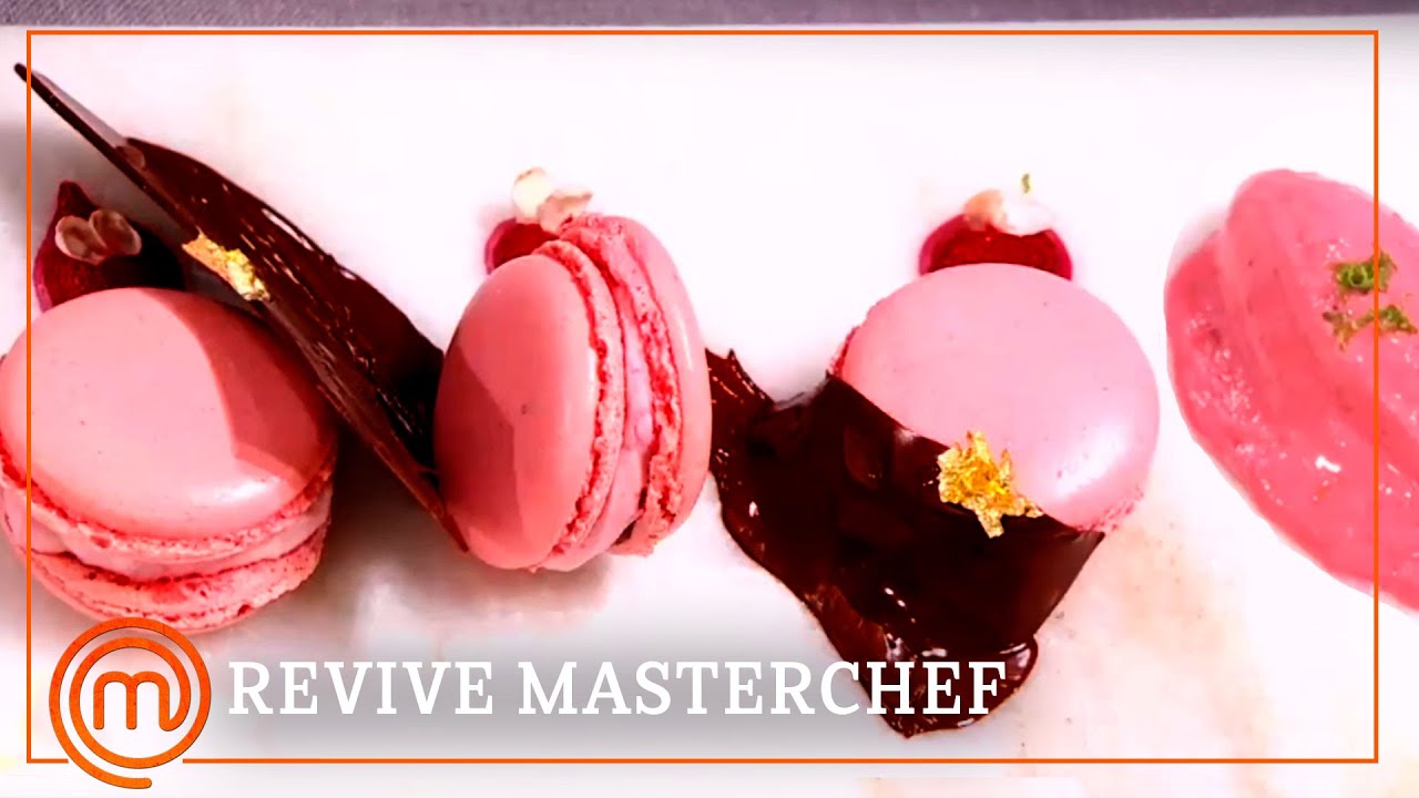 Macarons de frambuesa, el increíble postre de Marta en la final | MasterChef 6 | REVIVE MASTERCHEF