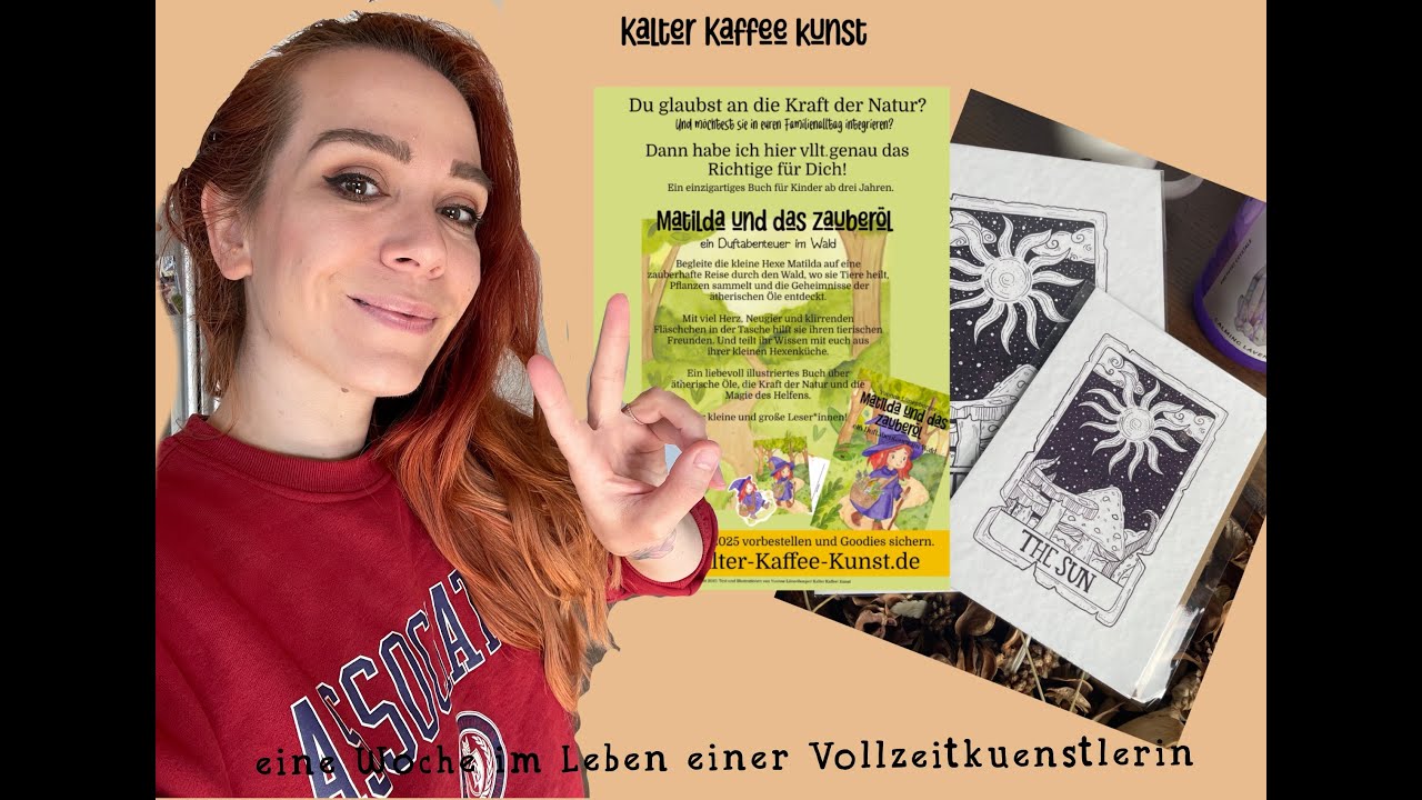 ART Vlog - eine Woche im Leben einer Vollzeitkünstlerin