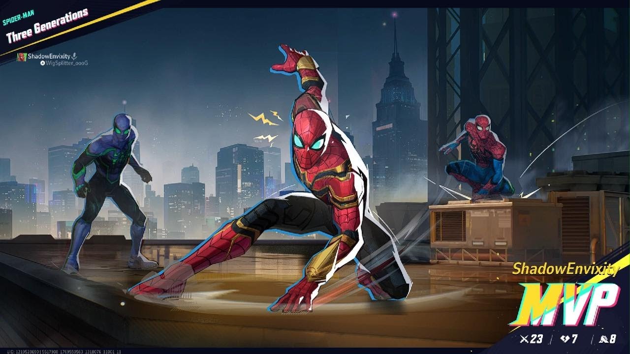 Marvel Rivals Spider-Man Raked game play