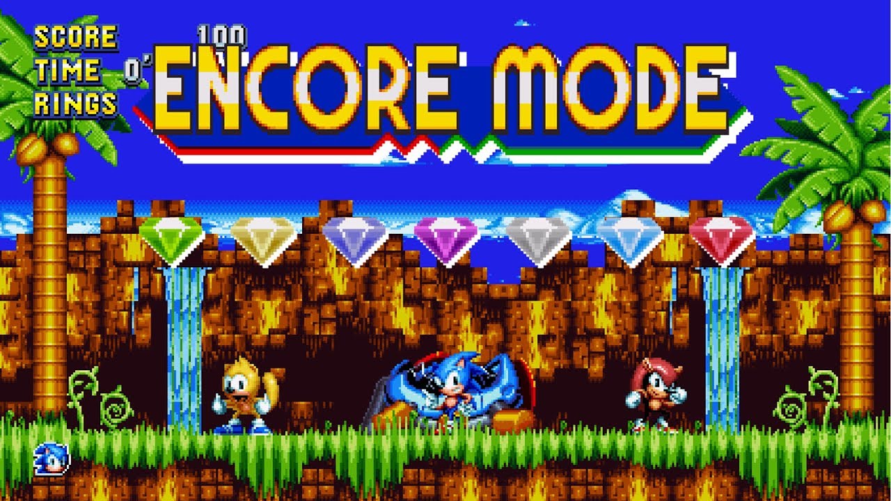 Sonic Mania Plus (PC) Encore Mode, All Chaos Emeralds [WALKTHROUGH] [1080p]