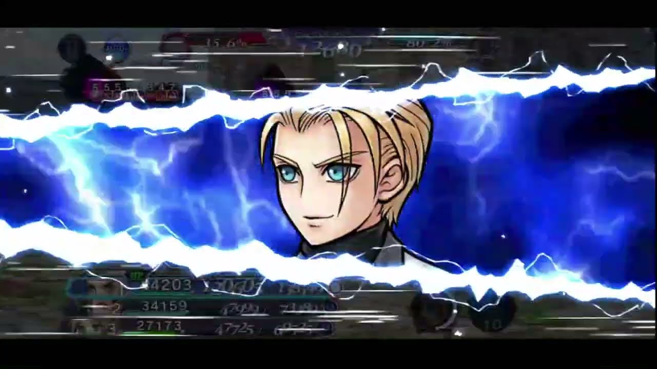 Act 4 Chapter 7 Part 1 Re-Shinryu Crystal Mission - Rufus, Laguna, Rosa [DFFOO JP]