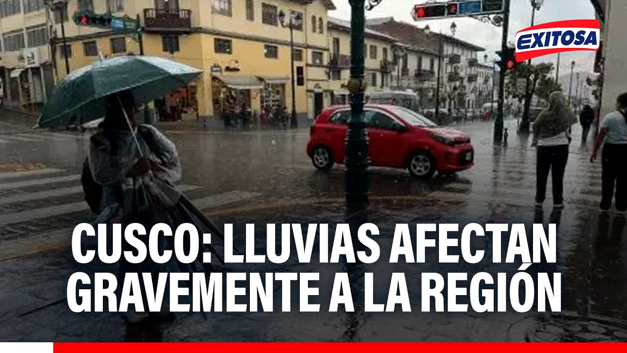 🔴🔵 Cusco: Lluvias afectan gravemente a la región
