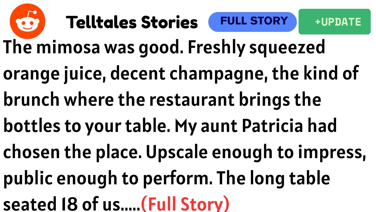 The mimosa was good. Freshly squeezed orange juice, decent champagne, the kind of brunch where the..